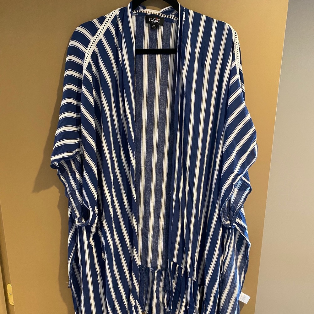 Striped kimono